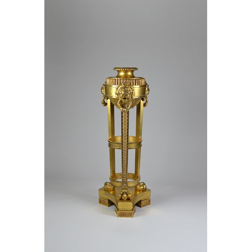 A Regency period giltwood stand in the manner of Thomas Hope
